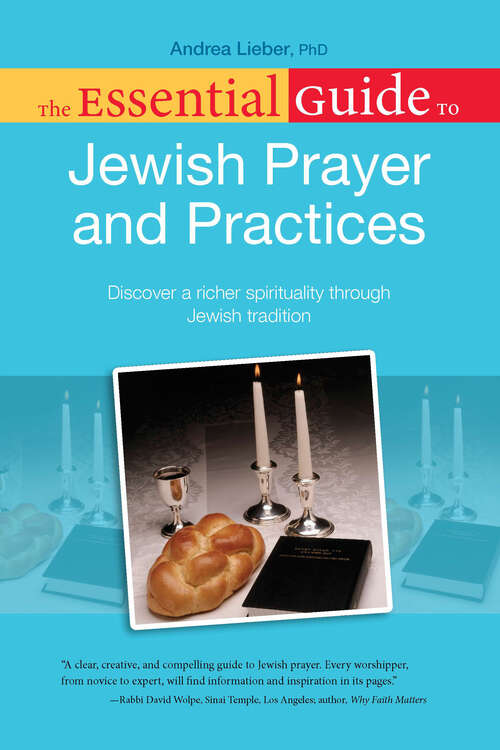 Book cover of The Essential Guide to Jewish Prayer and Practices (Essential Guide)