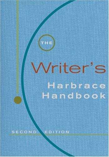 Book cover of The Writer's Harbrace Handbook (2nd Edition)