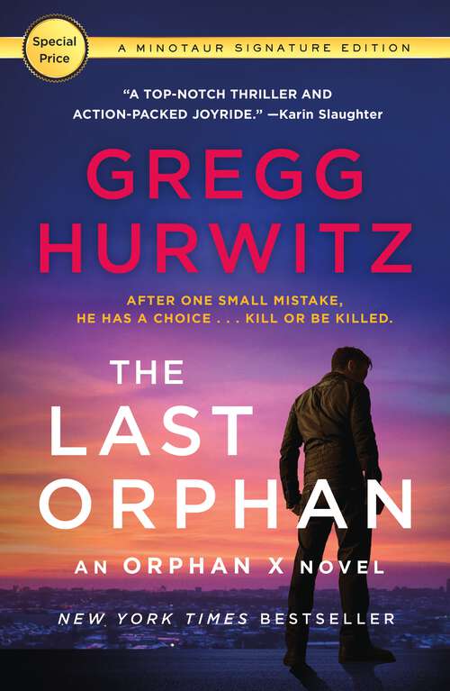 Book cover of The Last Orphan: An Orphan X Novel (Orphan X #8)