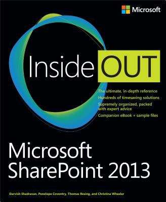 Book cover of Microsoft SharePoint 2013 Inside Out