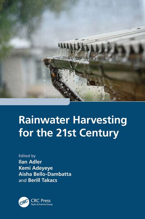 Book cover of Rainwater Harvesting for the 21st Century