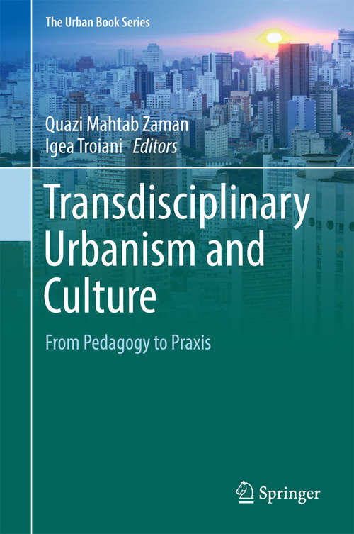Book cover of Transdisciplinary Urbanism and Culture