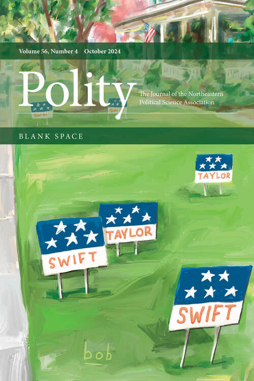 Book cover of Polity, volume 56 number 4 (October 2024)