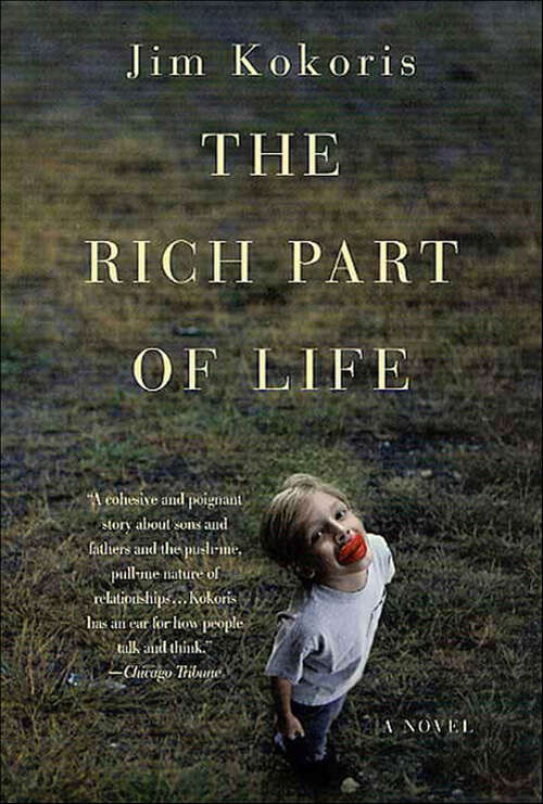 Book cover of The Rich Part of Life: A Novel
