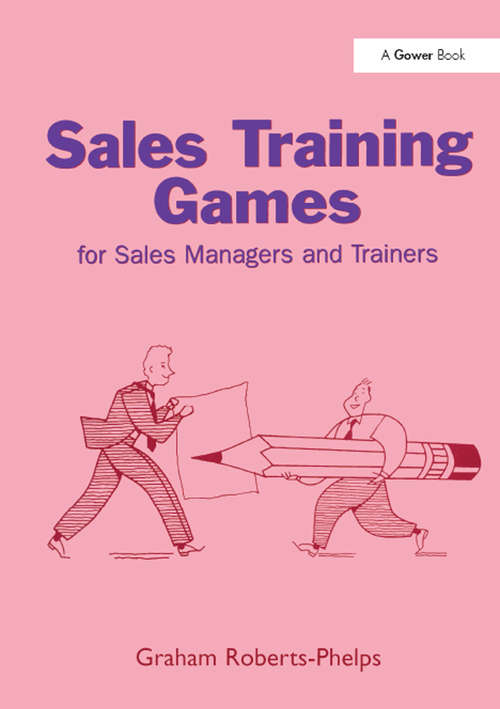 Book cover of Sales Training Games: For Sales Managers and Trainers