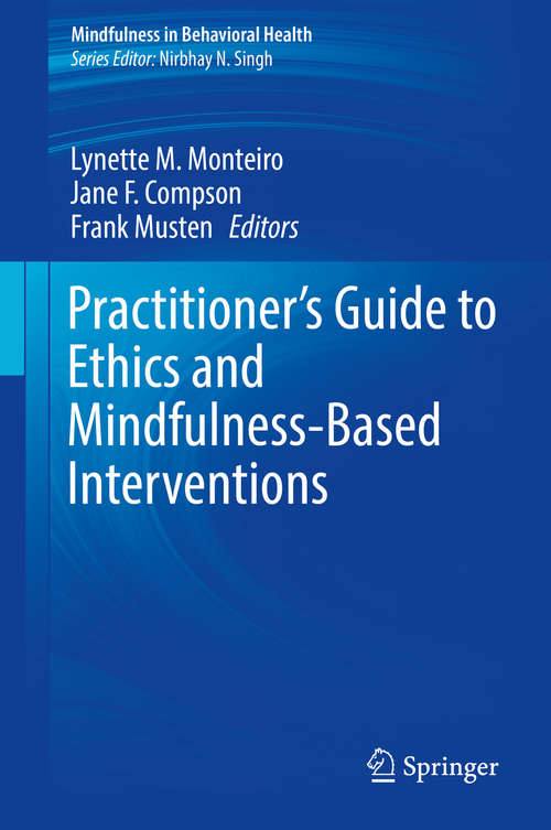 Book cover of Practitioner's Guide to Ethics and Mindfulness-Based Interventions