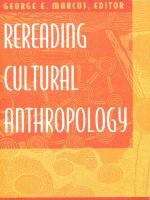 Book cover of Rereading Cultural Anthropology