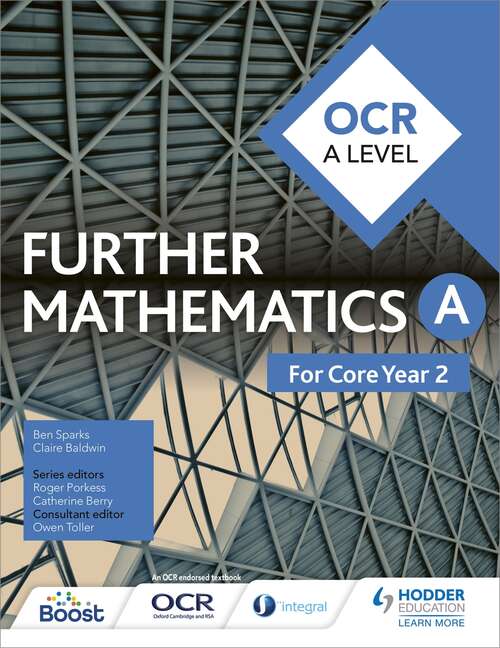 Book cover of OCR A Level Further Mathematics Core Year 2