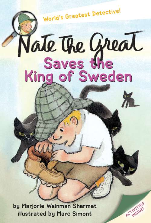 Book cover of Nate the Great Saves the King of Sweden (Nate the Great)