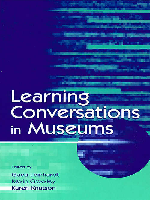 Book cover of Learning Conversations in Museums