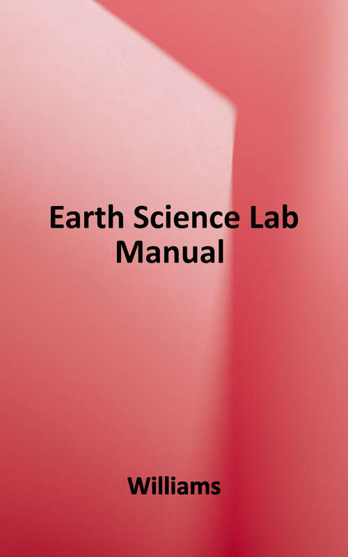 Book cover of Earth Science Laboratory Manual (Twenty-sixth Edition)