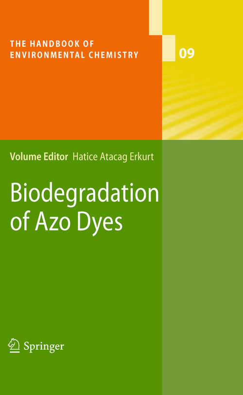 Book cover of Biodegradation of Azo Dyes (The Handbook of Environmental Chemistry #9)