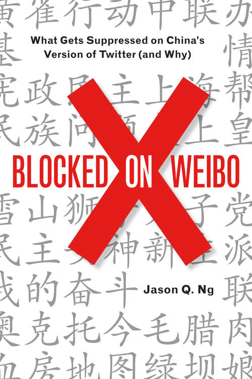 Book cover of Blocked on Weibo
