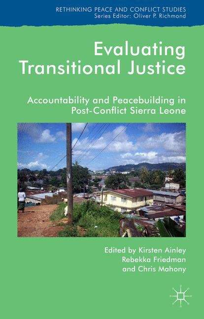 Book cover of Evaluating Transitional Justice