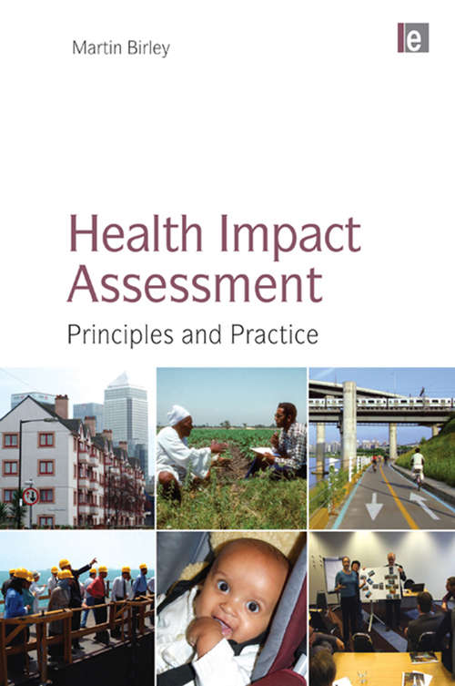 Book cover of Health Impact Assessment: Principles and Practice