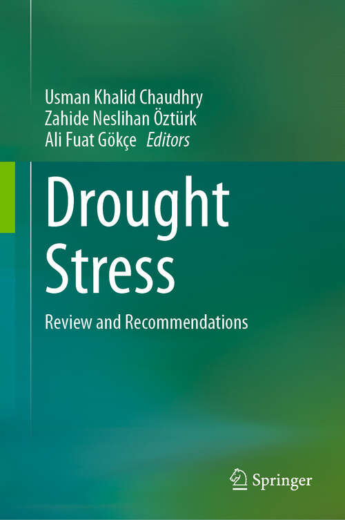 Book cover of Drought Stress: Review and Recommendations