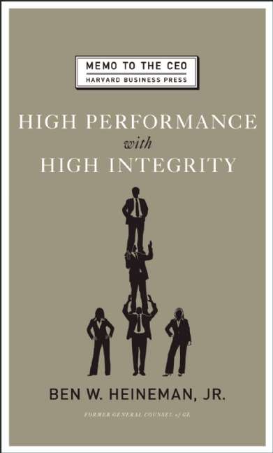 Book cover of High Performance with High Integrity