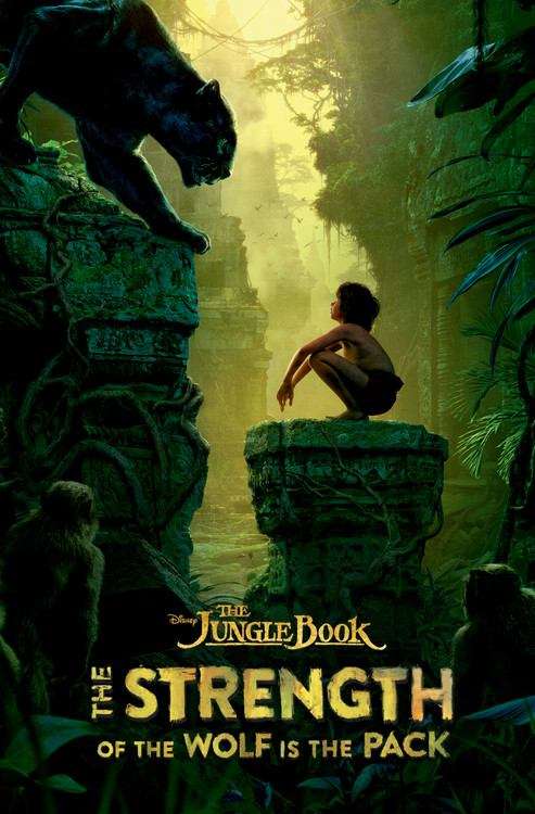 Book cover of The Jungle Book: The Strength of the Wolf is the Pack (Disney)