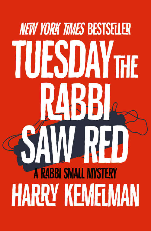 Book cover of Tuesday the Rabbi Saw Red (Digital Original) (The Rabbi Small Mysteries #5)