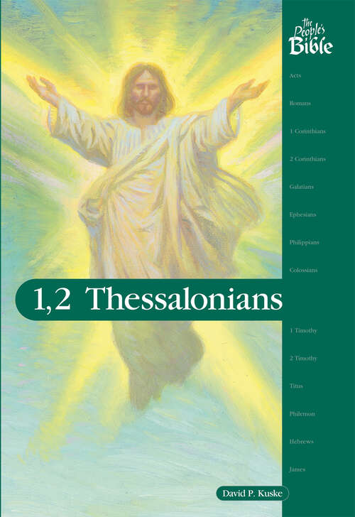 Book cover of Thessalonians (The People's Bible)