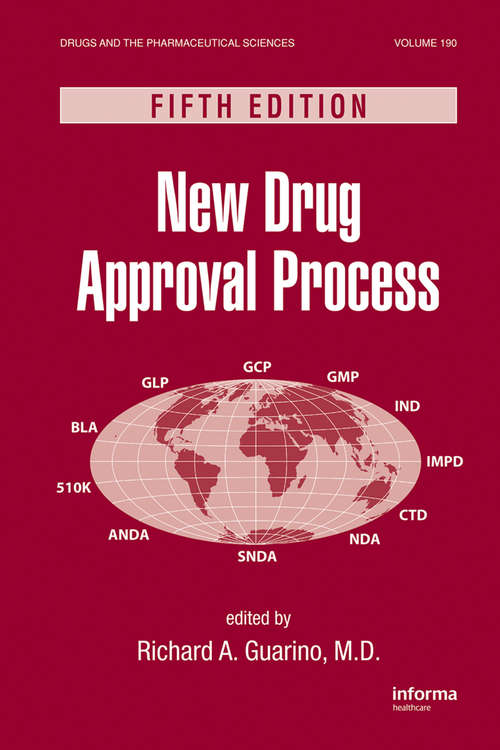 Book cover of New Drug Approval Process (Drugs and the Pharmaceutical Sciences)