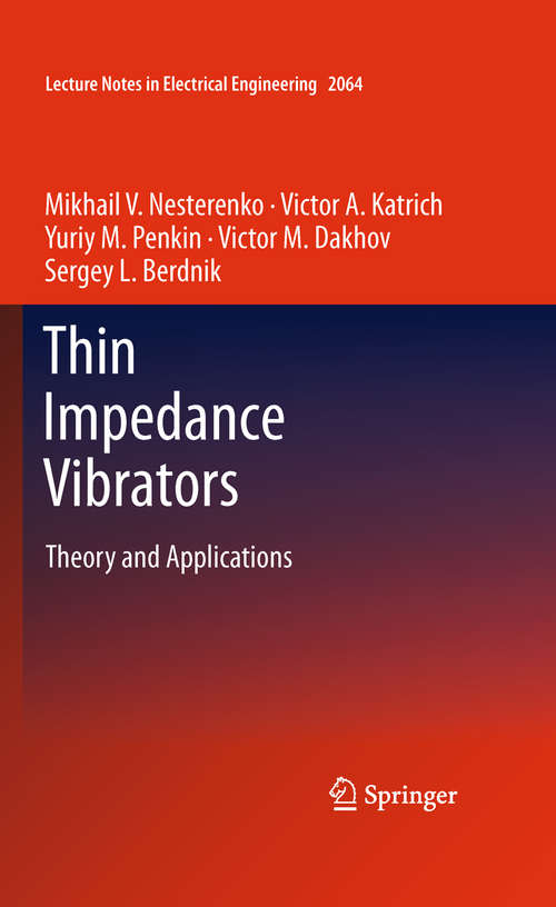 Book cover of Thin Impedance Vibrators