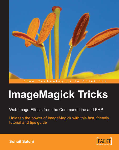 Book cover of ImageMagick Tricks
