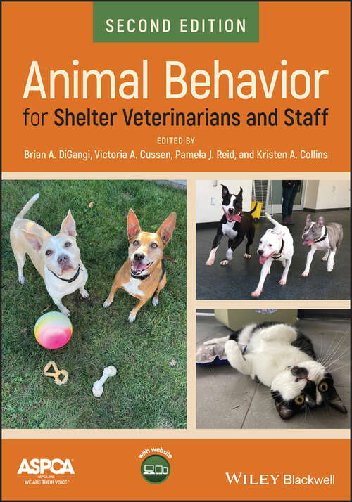 Book cover of Animal Behavior for Shelter Veterinarians and Staff (2)