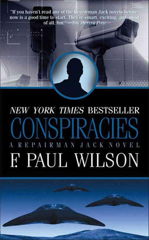 Book cover of Conspiracies: A Repairman Jack Novel (Repairman Jack #3)