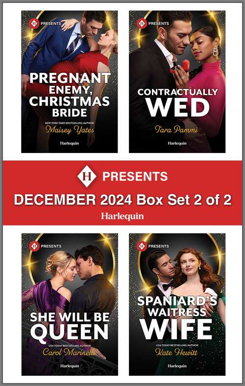 Book cover of Harlequin Presents December 2024 - Box Set 2 of 2: A Contemporary Romance Collection (Original)