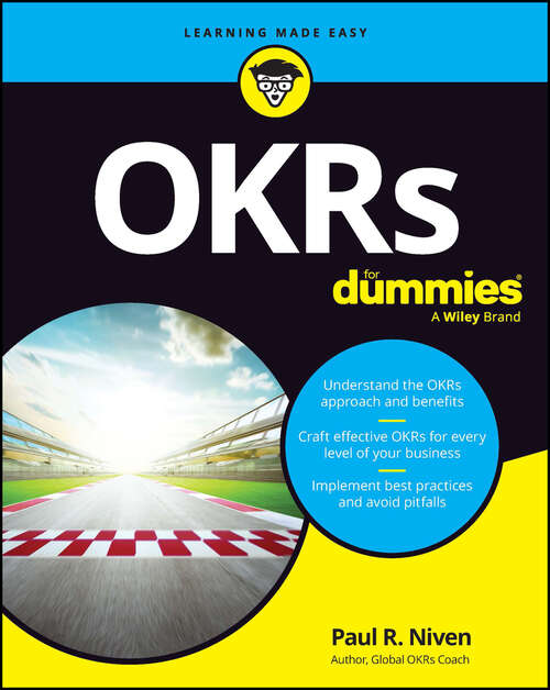 Book cover of OKRs For Dummies