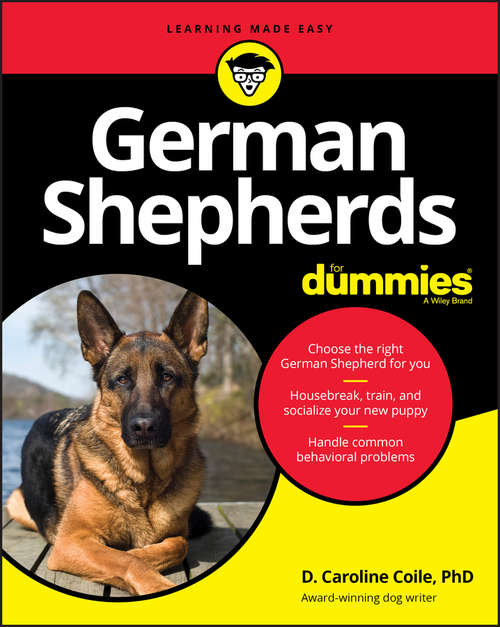 Book cover of German Shepherds For Dummies (For Dummies)