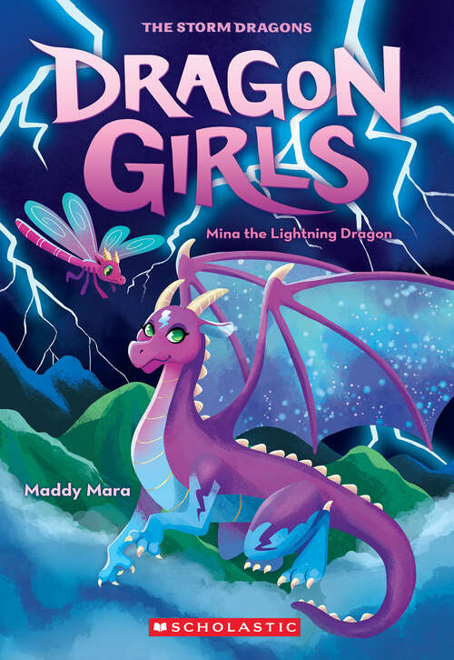 Book cover of Mina the Lightning Dragon (Dragon Girls)