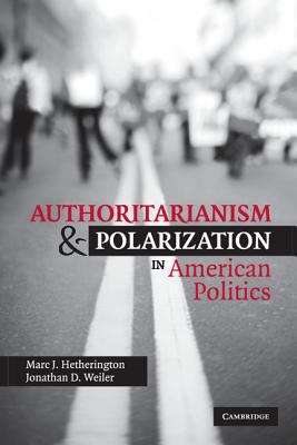 Book cover of Authoritarianism and Polarization in American Politics