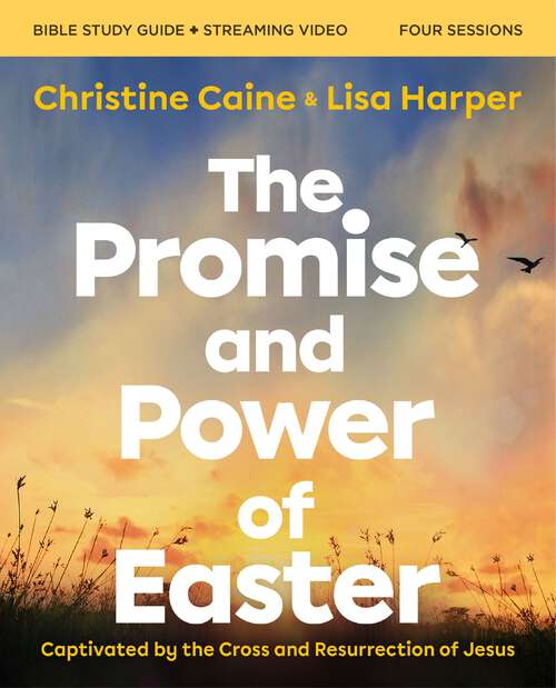 Book cover of The Promise and Power of Easter Bible Study Guide plus Streaming Video: Captivated by the Cross and Resurrection of Jesus