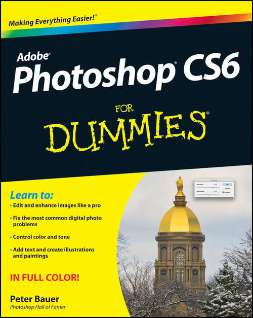 Book cover of Photoshop CS6 For Dummies