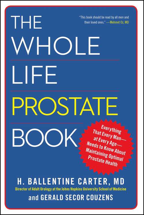 Book cover of The Whole Life Prostate Book