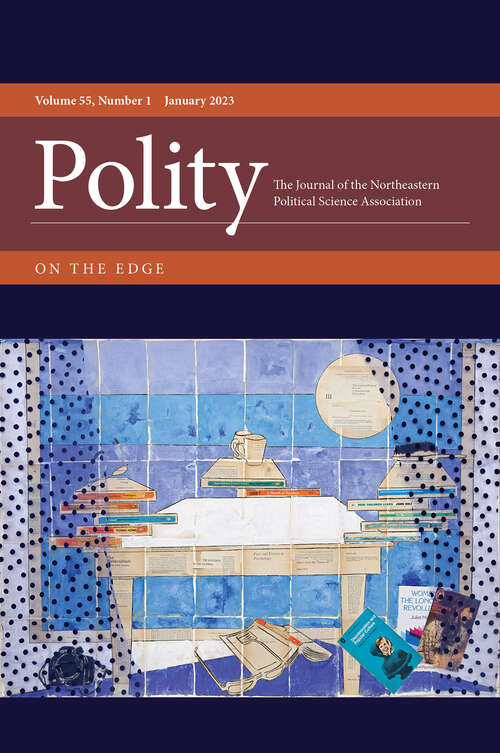 Book cover of Polity, volume 55 number 1 (January 2023)