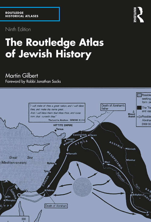 Book cover of The Routledge Atlas of Jewish History (Routledge Historical Atlases)