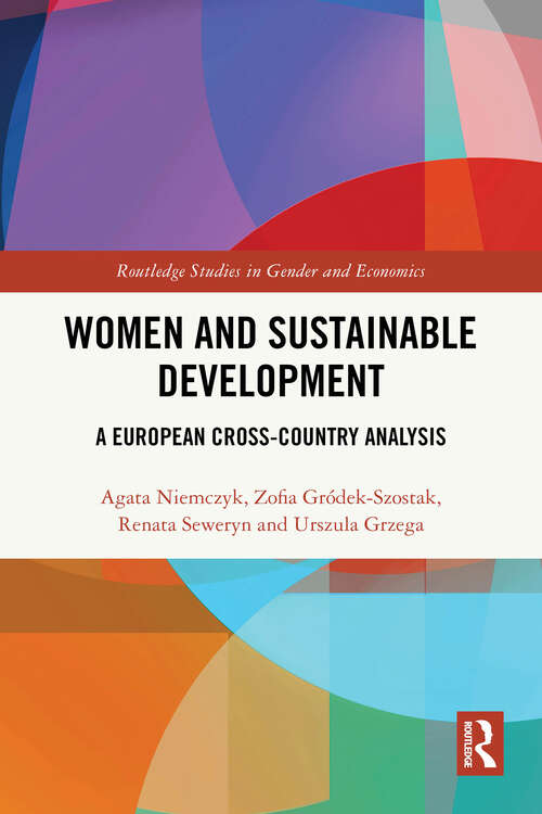 Book cover of Women and Sustainable Development: A European Cross-Country Analysis (Routledge Studies in Gender and Economics)