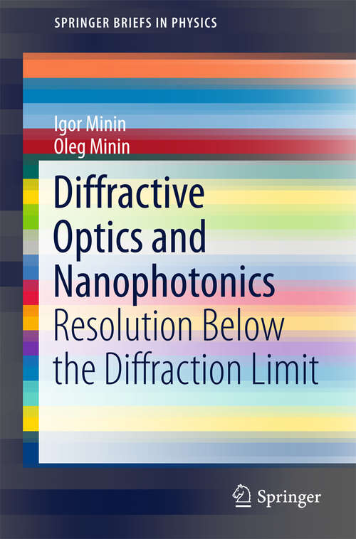 Book cover of Diffractive Optics and Nanophotonics