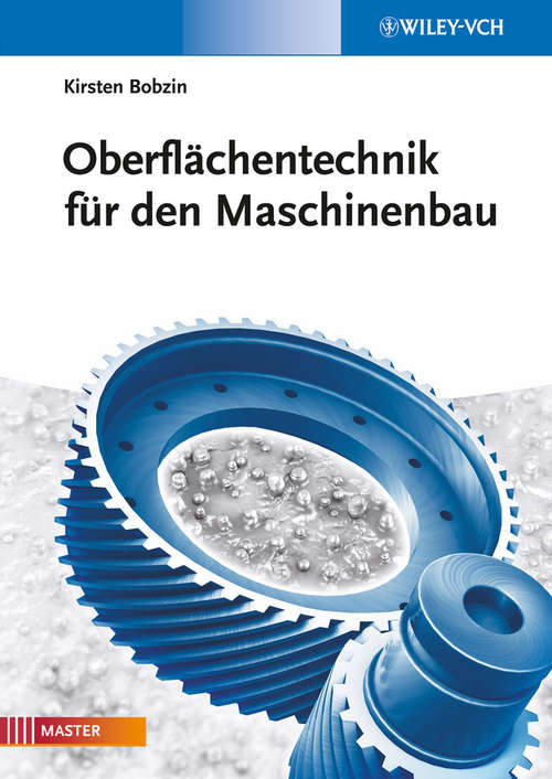 Book cover of Oberflächentechnik für den Maschinenbau