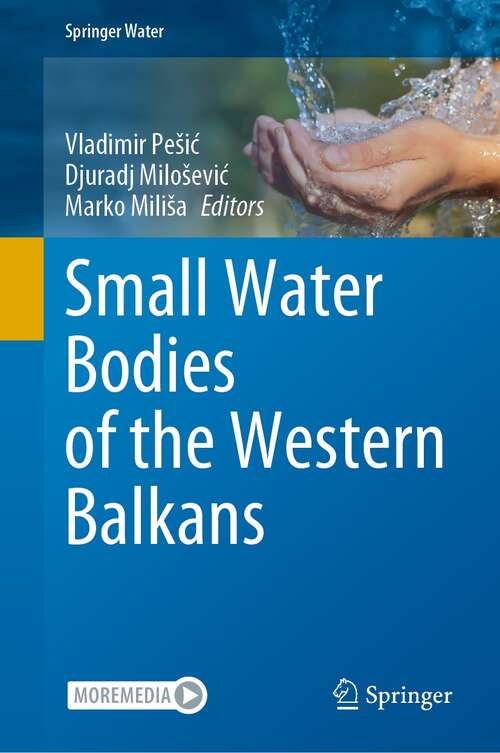 Book cover of Small Water Bodies of the Western Balkans (1st ed. 2022) (Springer Water)