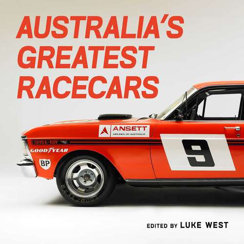 Book cover of Australia's Greatest Racecars