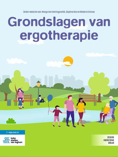 Book cover of Grondslagen van ergotherapie (6th ed. 2023)
