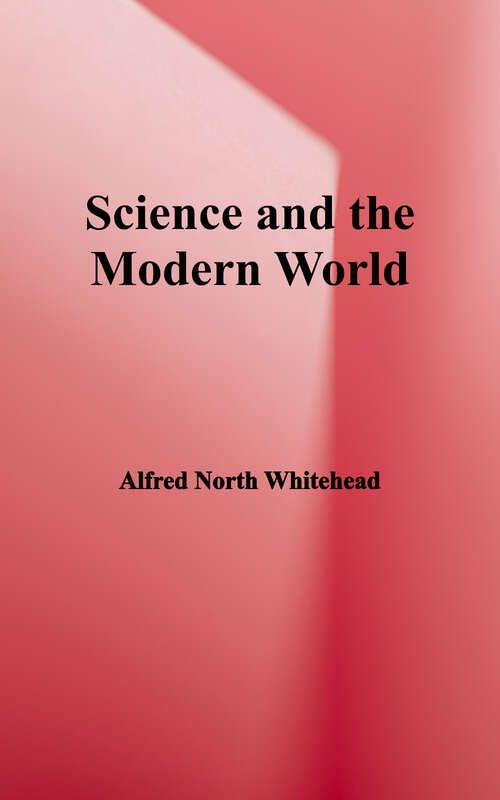 Book cover of Science and the Modern World