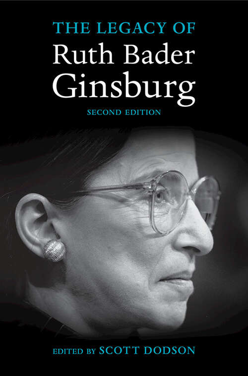 Book cover of The Legacy of Ruth Bader Ginsburg