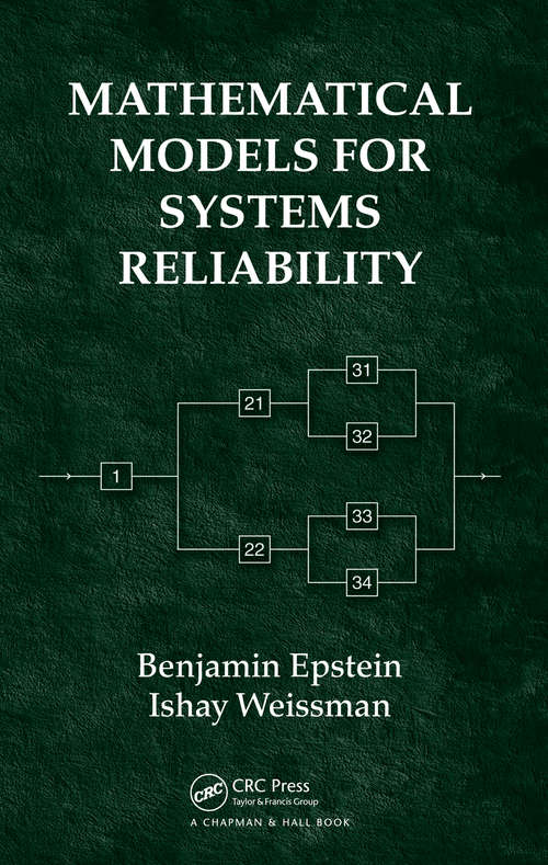 Book cover of Mathematical Models for Systems Reliability (1)