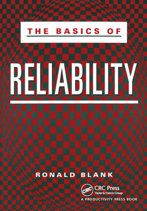 Book cover of The Basics of Reliability