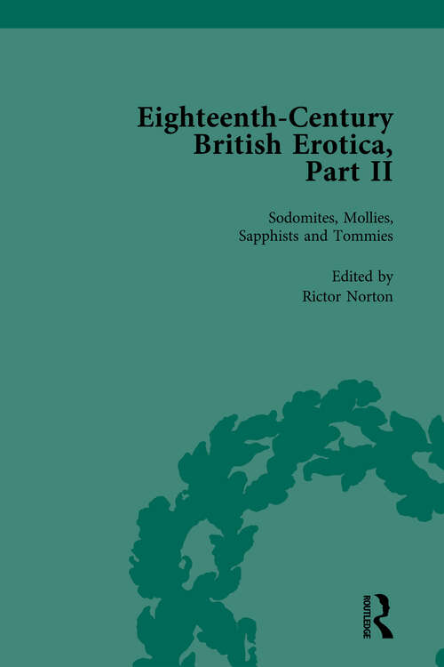 Book cover of Eighteenth-Century British Erotica, Part II vol 5